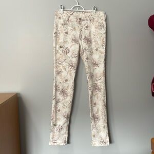TALL Reitmans floral patterned jeans